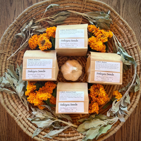 Garlic Sampler - Certified Organic